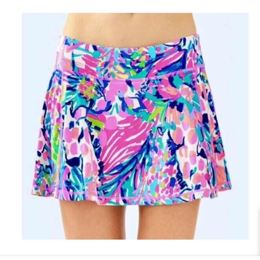 Lilly Pulitzer gumbo limbo luxletic skort size small